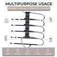 thumbnail image 2 of MORALVE Pants Hangers Space Saving - 4 Pack - Non-Slip Multi-Layer Space Saving Hangers - Multifunctional Clothing Rack for Close, 2 of 7