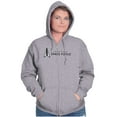 thumbnail image 3 of US Military USSF Space Force Logo Zip Up Hoodie Men's Women's Brisco Brands S, 3 of 6