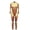yue866-01-Gold, variant on Women's 3D Mechanical Robot Skeleton Print Halloween Jumpsuit Romper Outfit 02-Purple S