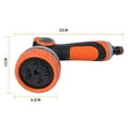 thumbnail image 4 of 10 Functions High Pressure Hose Nozzle For Garden Watering Car Wash Cleaning, 4 of 8