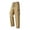 Mens Pants Khaki, variant on Fall Casual Mens Cargo Pants Multi-Pockets Elastic Drawstring Waist Hiking Fishing Trousers Dad Gifts