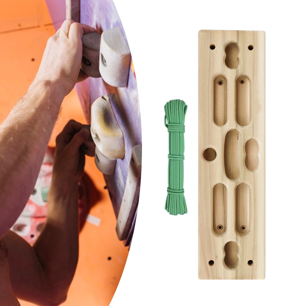 JZROCKER Climbing Hangs Board Finger Grip Climbing Fingerboard Climbing Wall Grip Rock Climbing Fingerboard Hangs Board