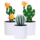 thumbnail image 1 of OHOIOLLA 3Ud Cactus Artificial Con Maceta Para En Hogar, Oficina Y, 1 of 8