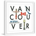 thumbnail image 2 of Marmont Hill "Vancouver Square" By Molly Rosner Framed Painting Art Print, 12.0" x 1.5", 2 of 6