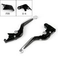 thumbnail image 1 of Adjustable Folding Extendable Brake Clutch Levers For Aprilia RSV4 FACTORY RR Silver, 1 of 1
