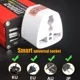 thumbnail image 2 of Inversor de corriente de 200W para coche, convertidor de 12v y 220v de CC de 12V a CA de 220V y 110V, cargador USB portátil de onda sinusoidal modificada para coche brillar Hogar, 2 of 5