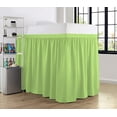 thumbnail image 3 of College Dorm Bedskirt - Ruffled Dorm Bedskirt for Dorm Bed - Twin XL Size - 100% Microfiber - 30" Drop - Twin XL - Sage Solid., 3 of 8