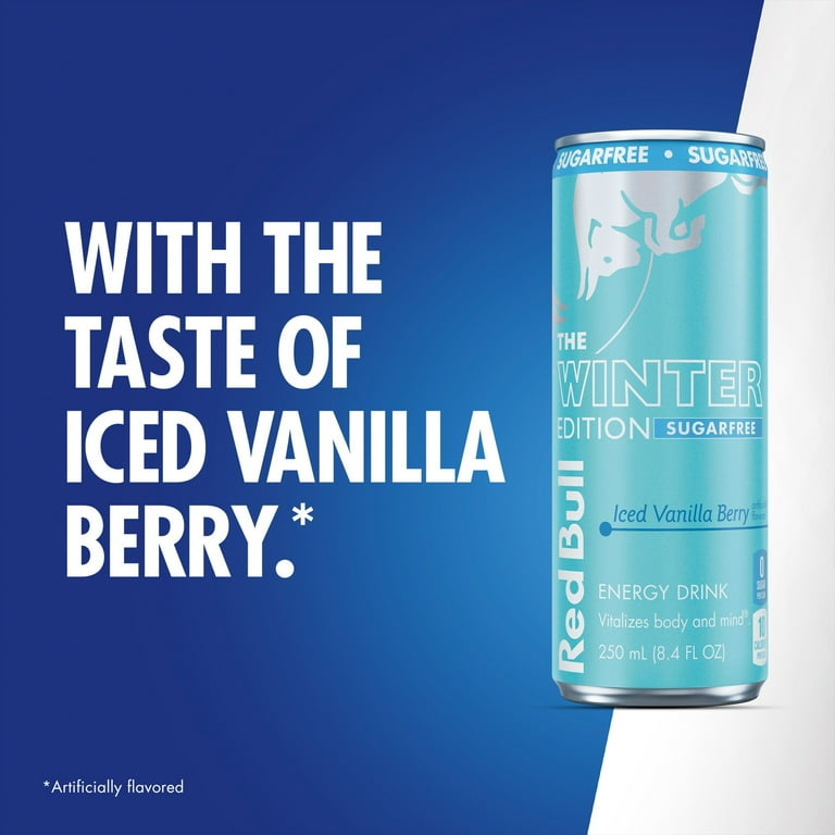 Red Bull THE WINTER EDITION 空き缶 Red Bull Winter Edition Fig Apple Energy Drink, 8.4 fl oz