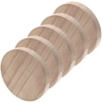 thumbnail image 4 of 5pcs Round Wood Slices for Display Unfinished Round Wood Slices for Crafts Making, 4 of 7