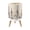 Color 2, variant on Small Trash Can with Lid Nature Forest Brown Bear Wild Animals Mountain Brown Bear 1.8 Gallon Dog Proof Trash Can Round Garbage Can Waste Bin Wastebasket for Bathroom Bedroom Living Room
