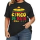 thumbnail image 2 of Camiseta QAUN Cinco De Mayo para mujer, talla grande Fiesta, 2 of 6