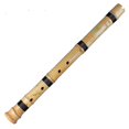 thumbnail image 1 of Flauta de bambú con 5 agujeros estilo coreano Shakuhachi con llave G, instrumento de viento de madera de raíz, recién llegado, 1 of 4