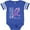 Football Blue and White, variant on Inktastic Breast Cancer Awareness Fight, Care, Cure Boys or Girls Baby Bodysuit