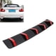thumbnail image 3 of Spoiler De Labios De Parachoques Traseros, Difusor De Labios De Parachoques Traseros Resistentes 2pcs Universal Rojo Para Vehículo, 3 of 7