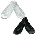 thumbnail image 2 of Isotoner  Satin  Ballerina Slippers (Pack of 2) (Women's Plus), 2 of 4
