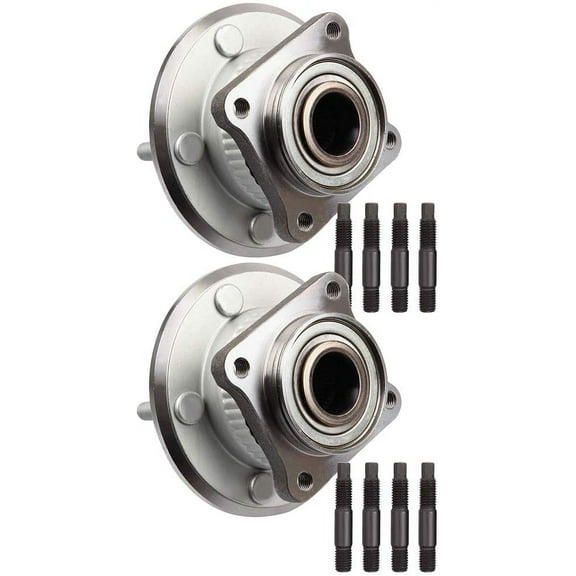 SCITOO Wheel Bearing Hub Fit 2005-2010 For Jeep Grand For Cherokee 2006-2010 For Jeep Commander 5 Lugs 512302 New Rear Hub Assembly Set NO/ABS 2 Pack