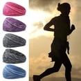 thumbnail image 3 of NIBOLOG Sports Sweatband Ultra-Thin Sweat Absorbing Cool Men Women Fashion Sports Headband for Running, 3 of 8