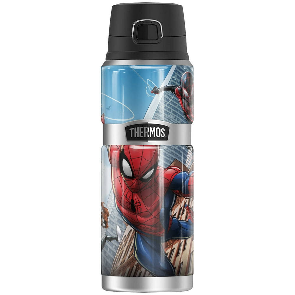 SpiderMan Spider Team THERMOS STAINLESS KING Stainless Steel Drink
