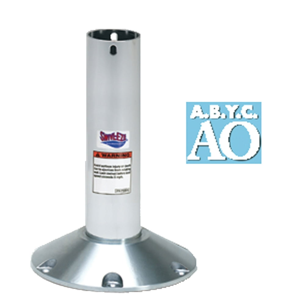 Attwood 861101TP SeaSport 27/8" Fixed Height Bell Pedestal 11