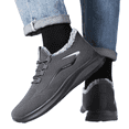thumbnail image 3 of EKVAHL Orthopedic Slip On Walking Sneakers for Women, Breathable Mesh Arch Support Wide Width Athletic Shoes, Fleece Lined Outdoor Workout Daily Fitness Trainers Gray, 3 of 5