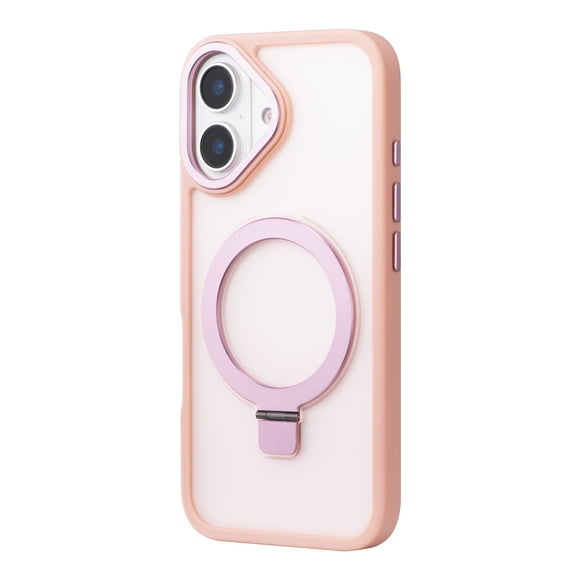Artikl Lux Pro MagSafe Compatible Clear Case for iPhone 16 - Pink, Pink, Phone Case for iPhone 16