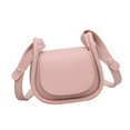thumbnail image 1 of Bolso de hombro de cuero Casual elegante portátil pequeño bolso bandolera para mujer Rosa claro Yuyangstore Bolso bandolera, 1 of 7
