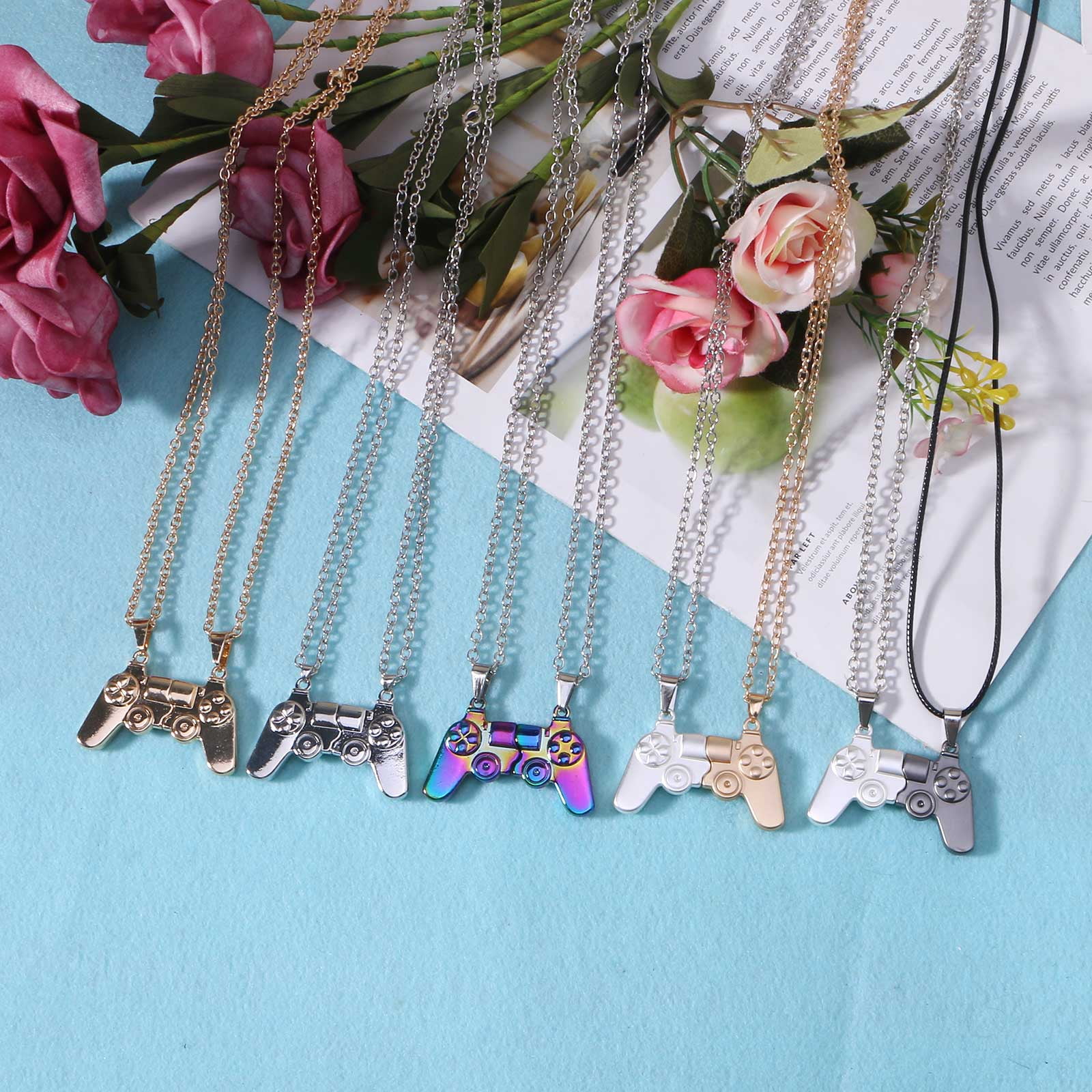 Snapklik.com : DOYYCA Best Friend Necklace Gifts Magnetic Matching Friendship  Necklace For 2 Girls BFF Sister