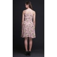 thumbnail image 2 of Bimba Haut à Taille Smockée Imprimé Floral pour Femmes Robe de Soleil Mini à Bretelles spaghetti-Grande, 2 of 5