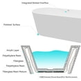 thumbnail image 6 of FerdY Shangri-La Elite 67", Acrylic Freestanding Bathtub in White. Ferdy-02136-1700-BN, 6 of 8
