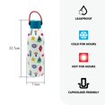 thumbnail image 2 of HOLIDAY TIME 17oz Stainless Steel Water Bottle, 2 of 7