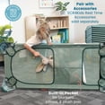 thumbnail image 6 of ECR4Kids Cozy Cot Trolley with Set of 6 Stacking Cozy Cots with Storage - Sage Green, 6 of 11