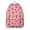 Pink Strawberry Plants-1, variant on Pink Strawberry Plants Fruit Backpack for School,Cute School Bag,Schoolbag with Adjustable Shoulder Straps & Padded Back,15.7"x11.8"x5.5"