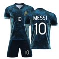 thumbnail image 1 of Nuevo 2021/2022 Kids Soccer Jersey # 10 Messi Football Jerseys Suit Shorts Set Youth Sizes-10 Dark Green-28 BmatwkZeng Bmatwk Jersey, 1 of 2