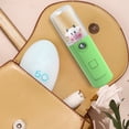 thumbnail image 4 of Kearding Pulverizador de niebla facial Adorable portátil 30ml Mini humidificador Camping atomizador Personal botón operación nebulizador suministros de Humidificadores Typ 2 Weiß Kearding HA012536-06B, 4 of 6