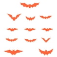 thumbnail image 1 of Moyic Pegatinas luminosas de murciélago 3D para Halloween, decoraciones para fiestas, ventana de PVC, calcomanías que brillan en la noche, luz roja, Kits de decoración para fiestas luz roja 12St Moyic HA007282-04, 1 of 6