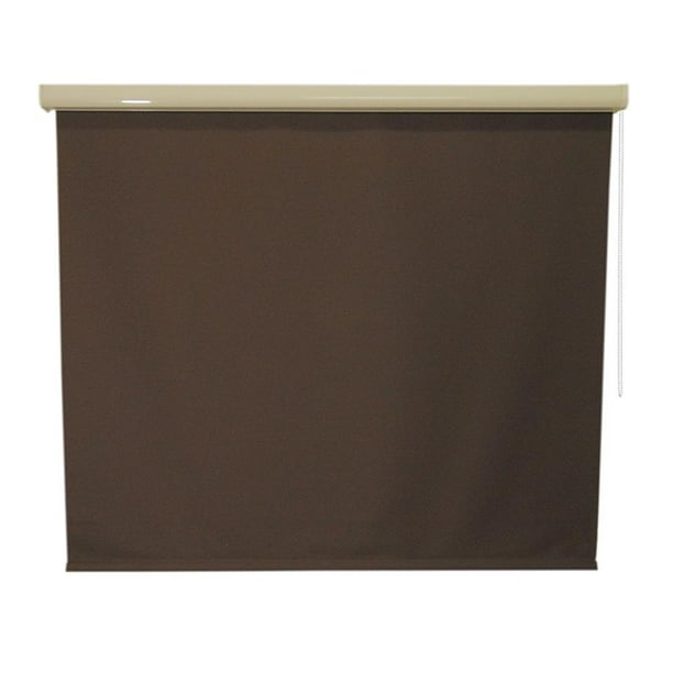 Persiana Enrollable Total Black Out Deco Chocolate 120 x 180 cm