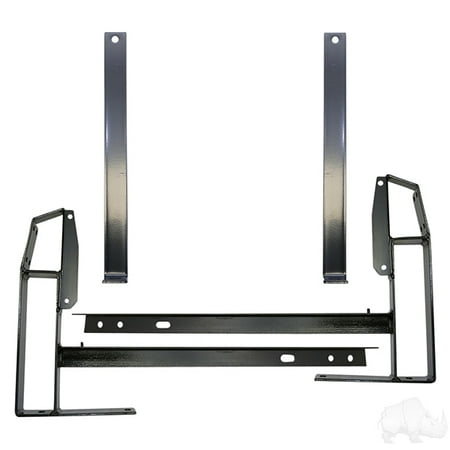 Box Utility Cart - Utility Box Mounting Kit for EZGO TXT 1996 to Current Golf Carts