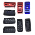 thumbnail image 4 of Silver Gas Accelerator Pedal and Break Pedal Cover Non-Slip for Honda N-BOX N-VAN N-WGN N-ONE JF JH JG JJ, 4 of 5