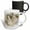 Multicolor, variant on 3drose, Image of Watercolor Swan Art, 11oz Two-tone Green Mug