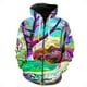 thumbnail image 3 of Sudadera con capucha abstracta con estampado 3D para hombre, sudaderas con gráficos de pintura artística, sudaderas casuales de gran tamaño con capucha, suéteres holgados con cremallera, 3 of 5