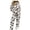Black Bow Print, variant on Womens 2 Piece Casual Outfits, Long Sleeve Sweatshirt, Lounge Set Full Zip Tracksuit & Wide Leg Sweatpants Matching Sets, Fall Activewear, Streetwear Clothing,Ladies Jogger Set, Pink Bow
