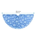 thumbnail image 3 of Falda de árbol de copo de nieve tridimensional azul de 90 cm. Xemadio FLD-3716, 3 of 7