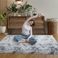 WhizMax 6' x 9' Shag Area Rug Modern Plush and Thick Fluffy Rug Non