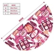 thumbnail image 3 of Picia Cute Girl Print Christmas Tree Skirt , Christmas Tree Skirt Ornaments for Merry Christmas Holiday Party Decorations Indoor Outdoor-30", 3 of 7