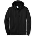 thumbnail image 4 of Port & Company PC90ZH Essential Fleece Full-Zip Hooded Sweatshirt, 4 of 5