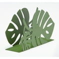 thumbnail image 4 of Mango Steam Metal Tabletop Napkin & Letter Holder - Leaf, Green (6" L x 1.75" W x 4" H), 4 of 8