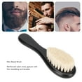 thumbnail image 3 of Hombres Limpieza de Cabello Cepillo de Barba, Liviano de Barrido de Cabello Cepillo de Barba de Madera Suave para el Cuidado de la Barba para el Niño, 3 of 7