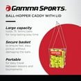 thumbnail image 2 of GAMMA Silver Hi-Rise 75 Ball Hopper, 2 of 6