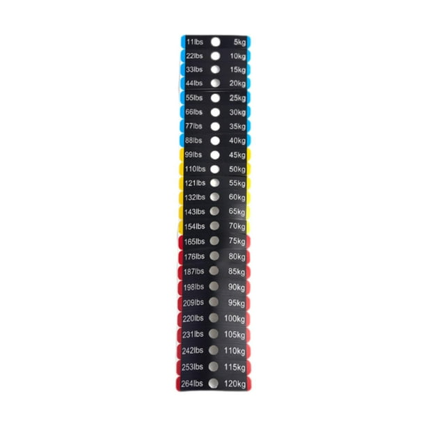 Pegatinas de números, etiqueta de disyuntor, calcomanías de entrenamiento de fuerza para culturismo, accesorios de máquina, etiquetas de pila de pesas 94 cm x 185 cm