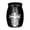 Black, variant on Art Cremation Jar for Ashes Small Size Casket Secure Family Commemorative Ashes Urn